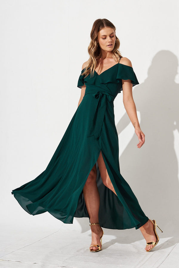 emerald dress